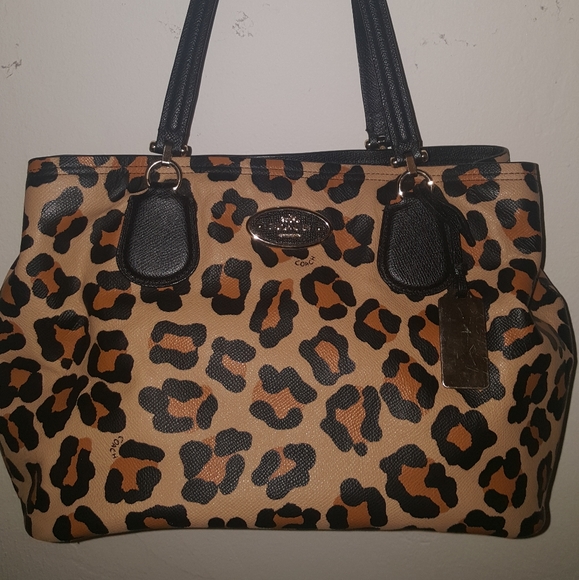 Coach Handbags - Coach bag- Animal print